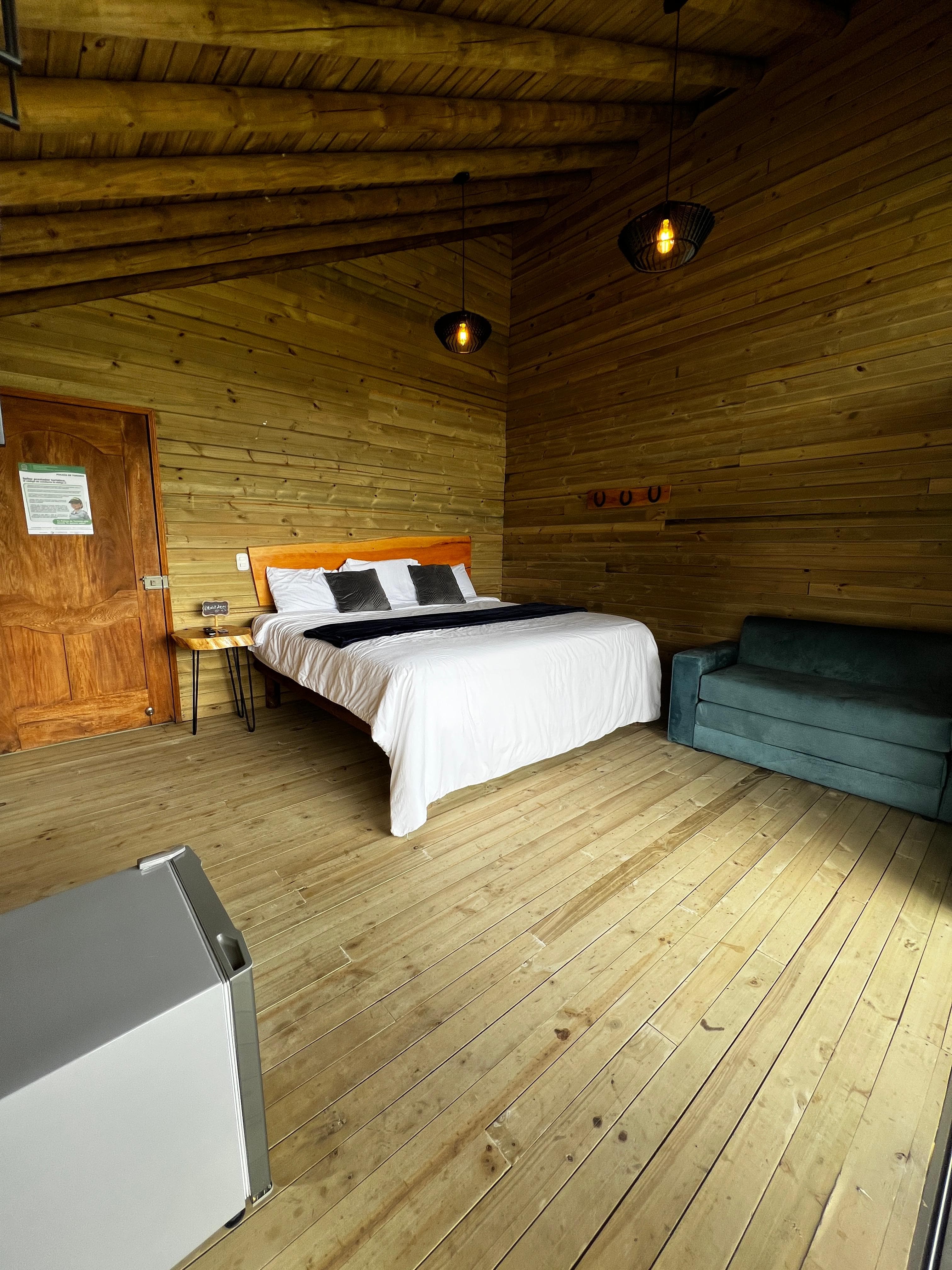 Cabaña Ciprés — interior